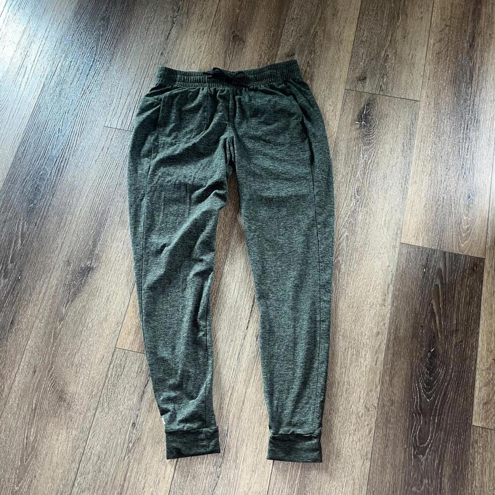 Nobull Men's Athletic Running Jogger Pant Drawstring Green Size Small